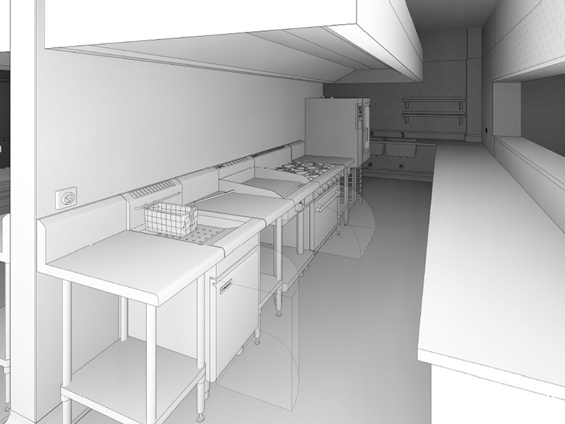 3D Visual - Kitchen
