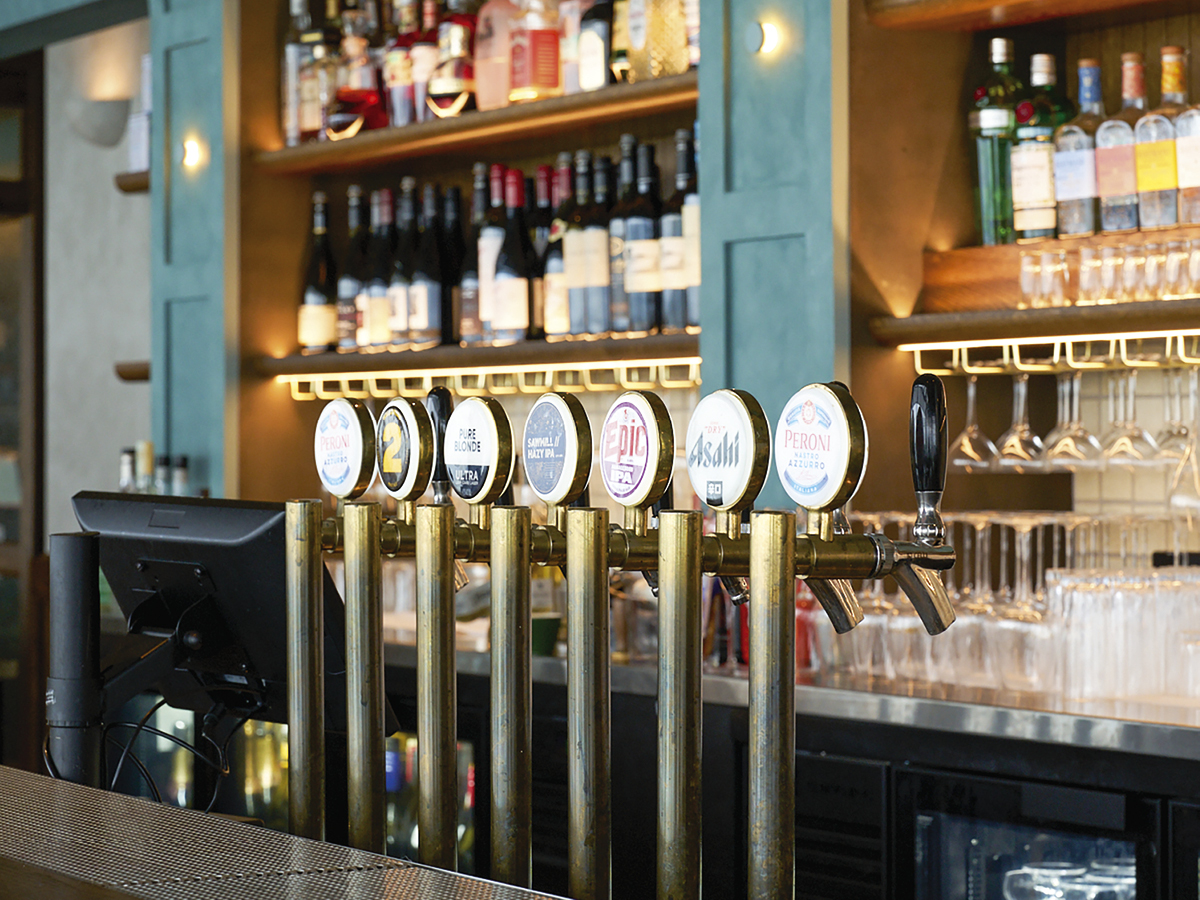 Bar area