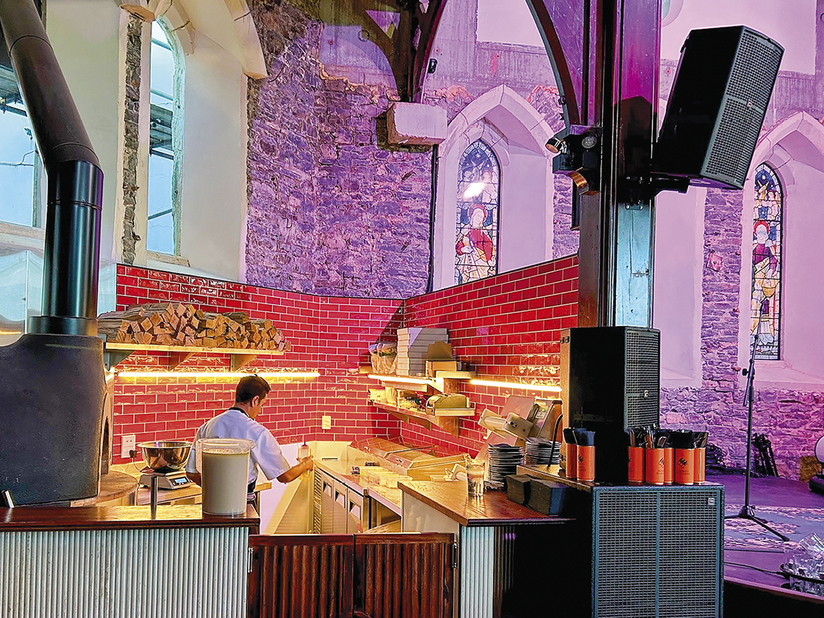 Church Pizza Place