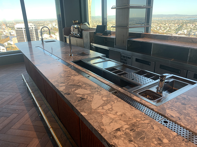 Level 38 Bar Counter