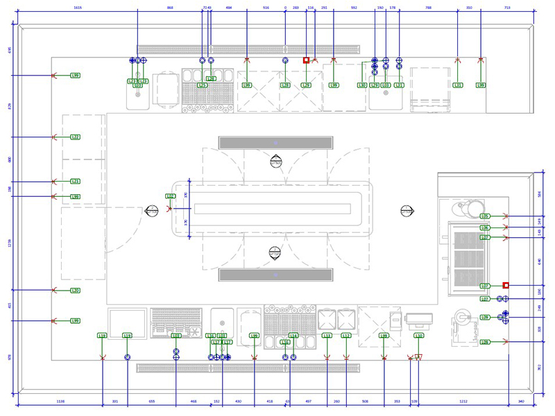 Lobby Bar Drawing