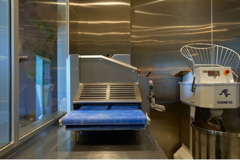 Mother Bakery Pastry Sheeter and moxer