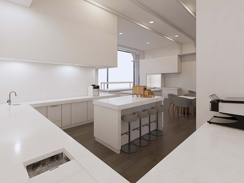 3D Visual Design - Open Kitchen