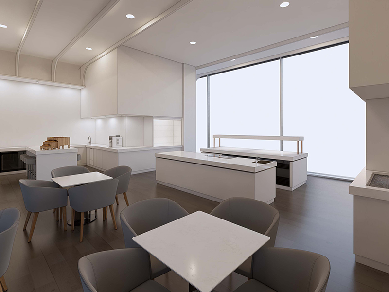 3D Visual Design - Open Kitchen