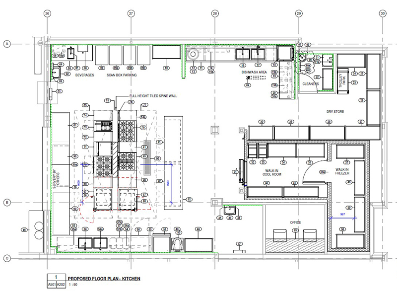 Floor Plan Drawing