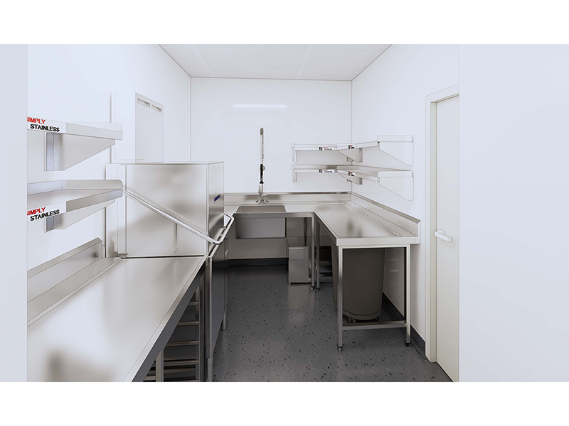 Wash Area Drawing