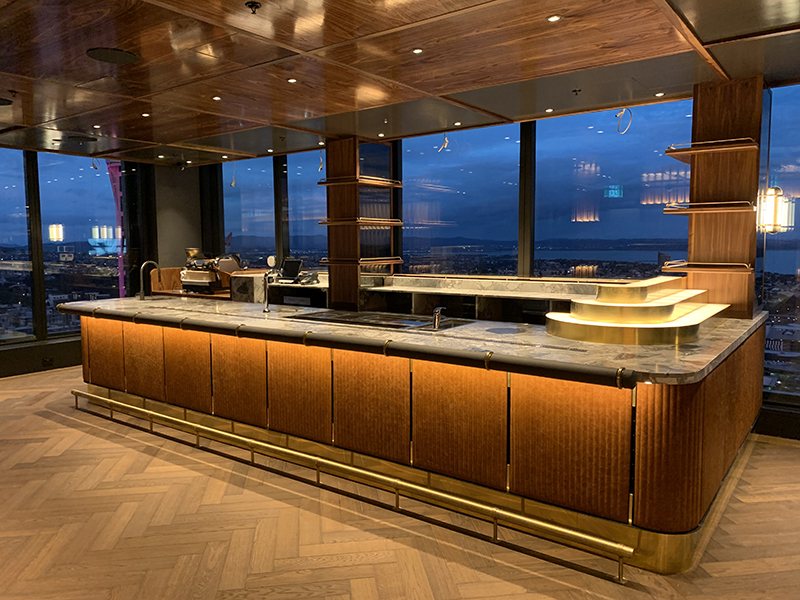 Level 38 Bar Sunrise