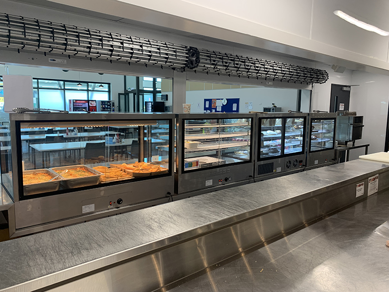 Countdown Heated Food Display