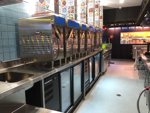 El Camino Undercounter Fridges and Margarita Machines