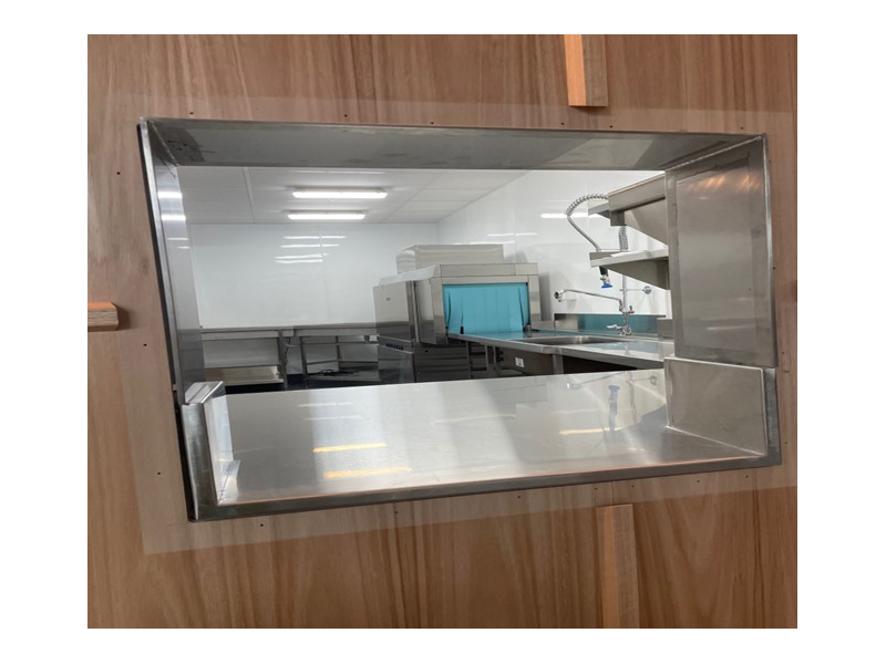 The Langlands Hatch View into Kitchen