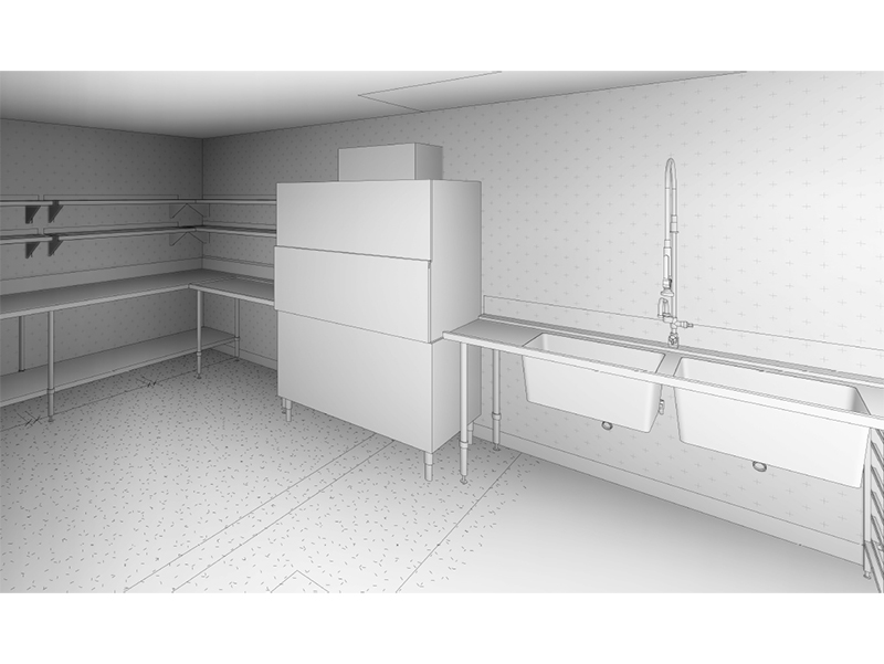 The Langlands  Large Potwasher Drawing