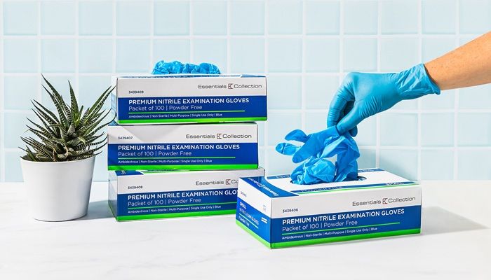 Essentials Collection Premium Nitrile Examination Gloves