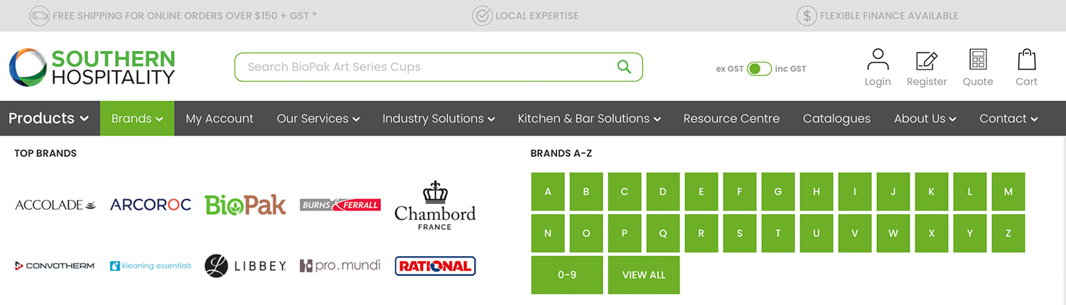 Search By Top Brands
