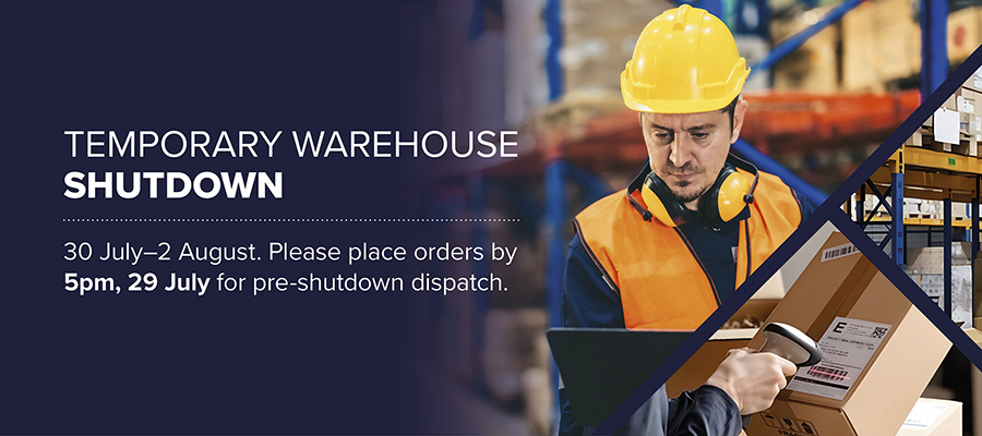 Warehouse Shutdown & System Upgrade