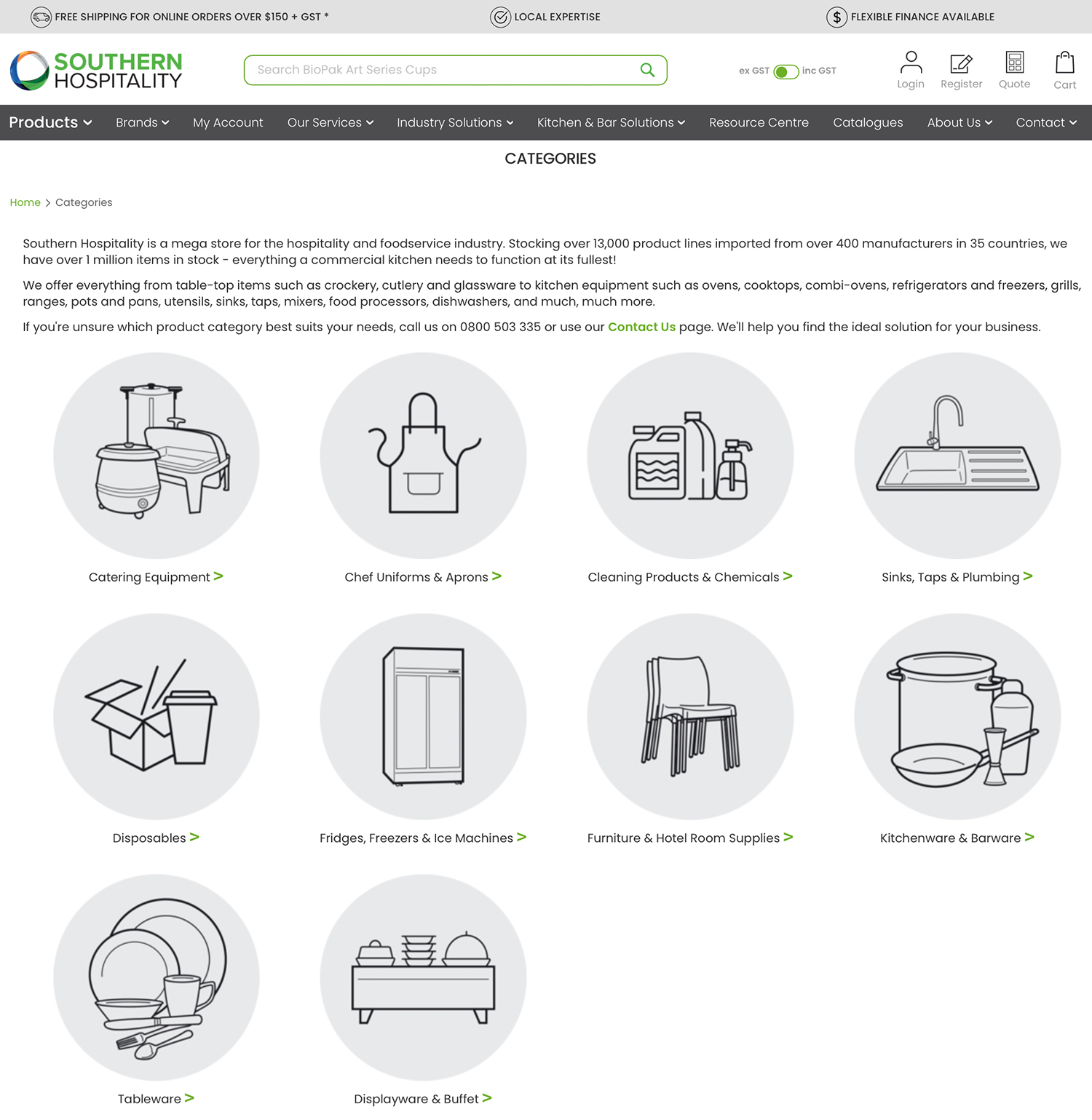 Products by Category