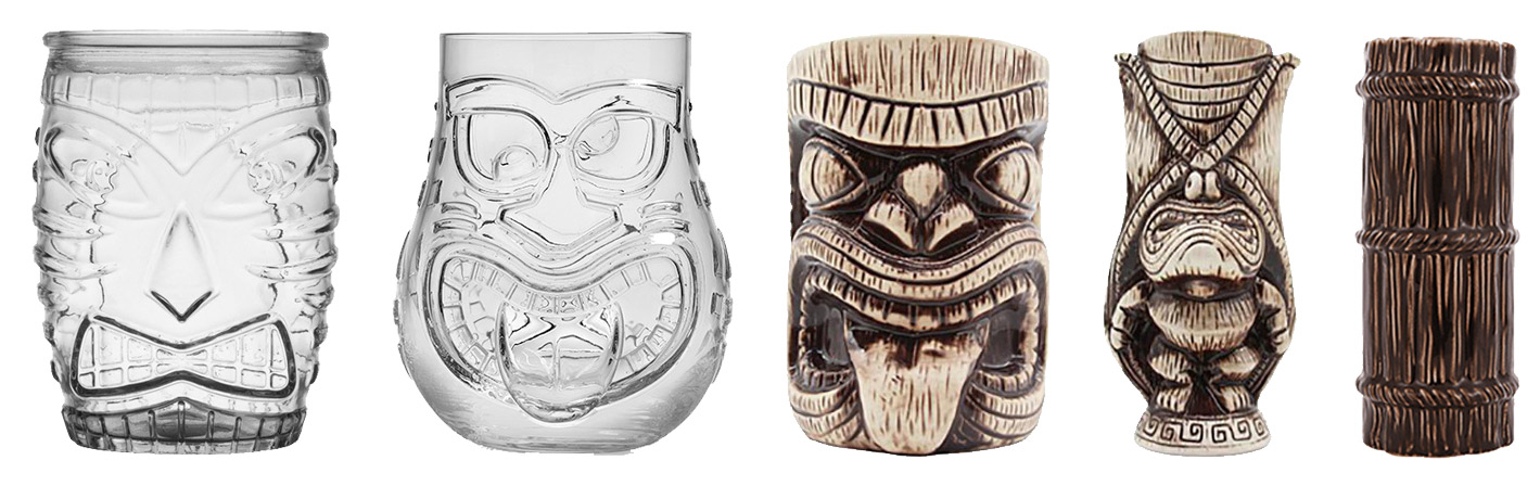 Tiki Ceramic and Glassware