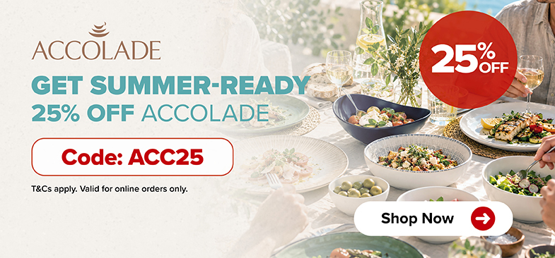Accolade durable crockery
