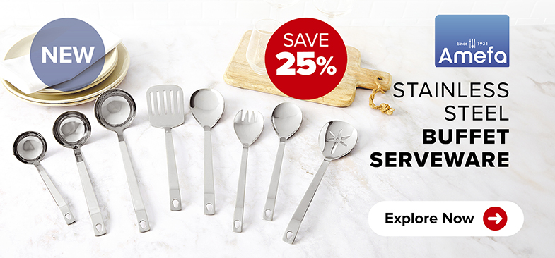 Amefa Stainless Steel Buffet Serveware