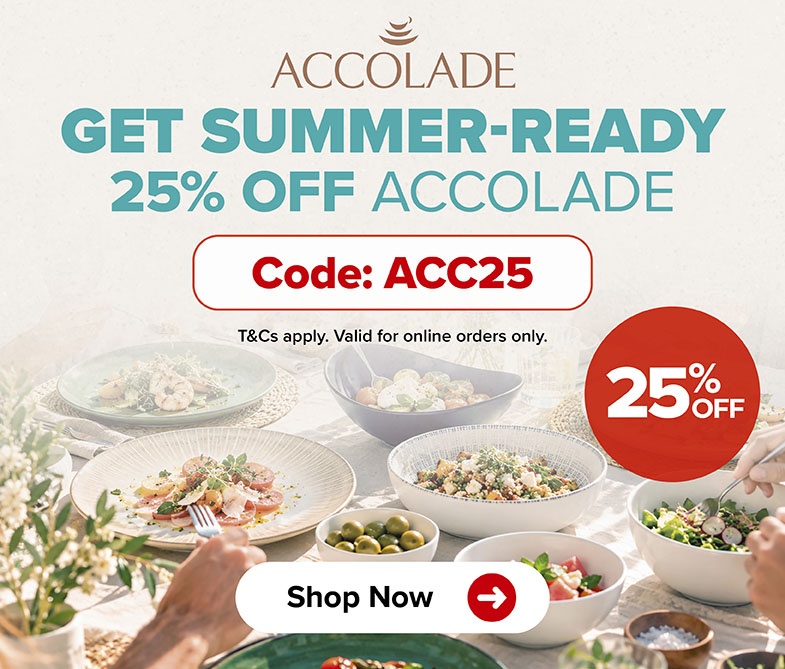 Accolade durable crockery