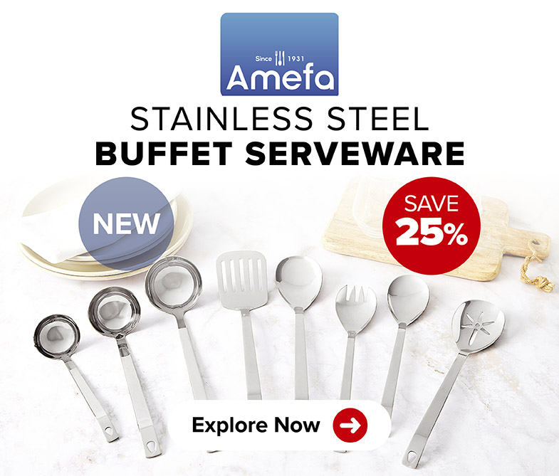 Amefa Stainless Steel Buffet Serveware