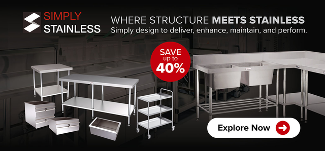 Simply Stainless New Modular Bar Range