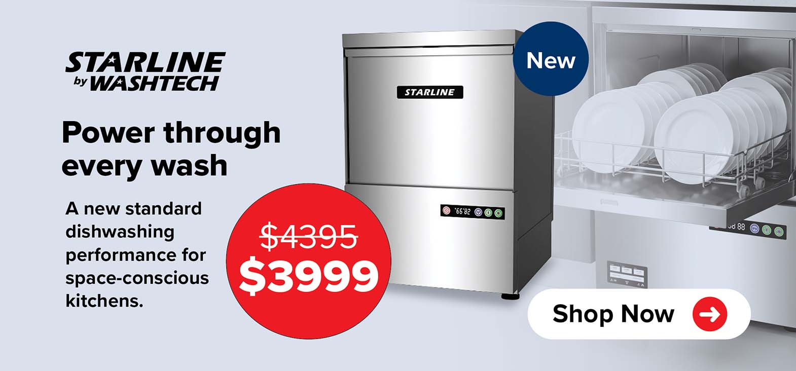 Starline XD Undercounter Dishwasher